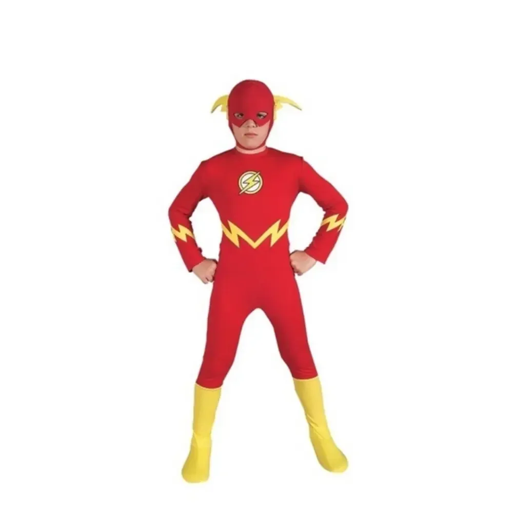 NEW The Flash Kids Superhero Halloween Costume‎ Size 12-14